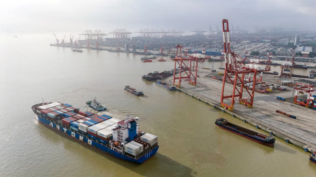US Trade Representative Jamieson Greer announcing China tariff probe